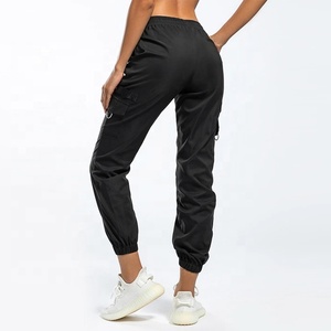 Women's Casual Regular Fleece Windproof Sports Jogger Pants Elastic Waist <b>Tracksuit</b> Bottoms Trousers with Pockets - Product Image 2