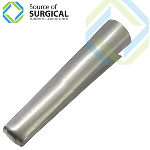 Applicateur de gaze tubulaire moyen, outil de maintien, applicateur de gaze pour les doigts, acier inoxydable - Product Image 1
