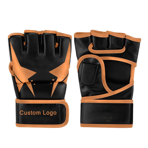 Gants de MMA en cuir véritable – Meilleurs gants d'entraînement et de combat pour les arts martiaux, le sparring et la pratique - Product Image 1