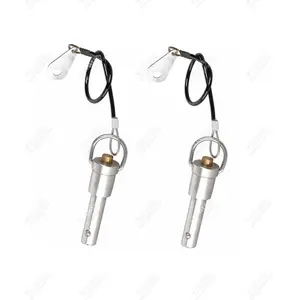 Durchmesser 12 mm * 30 mm Edelstahl Schnellverschluss-Stift mit Ring für Bootsdeck-Hengeme Marine für Zeilenhäuser