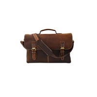 Tas kurir kulit Suede.