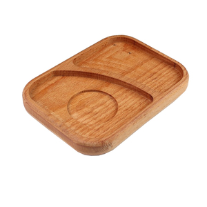 Bandeja para servir té y café de estilo antiguo, bandeja de presentación de madera para uso doméstico hecha de madera de acacia y mango - Product Image 1