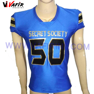 Camiseta de fútbol americano para hombres, Diseño de equipo nuevo, sublimación, logotipo personalizado, profesional, atlético, DHL - Product Image 4