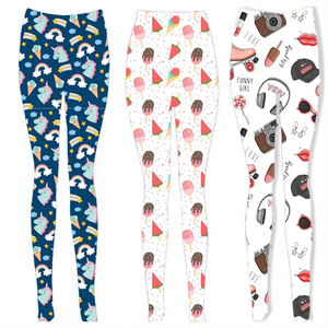 Leggings de Fitness sexy, pantalon de Yoga avec motif léopard, taille haute, sans couture, sport côtelé, vente en gros, 2021 - Product Image 3