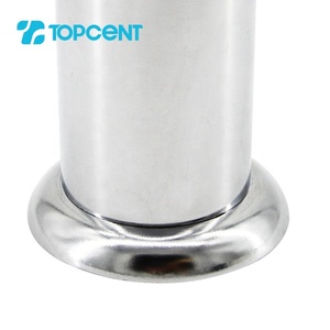 TOPCENT Modern Design Chrome Steel Furniture <strong>Cabinet</strong> <strong>Feet</strong> for Home Office Hotel or Hospital Metal Chair Sofa Coffee Legs - Product Image 3