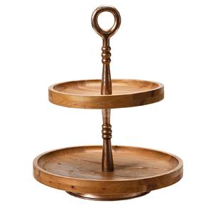 Soporte de pastel de madera ecológico de alta calidad, soporte de pastel de lujo hecho a mano, soporte de pastel elegante clásico decorativo más vendido - Product Image 4