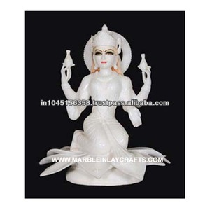 รูปปั้นหินอ่อนพระแม่ลาักษมี - Product Image 1