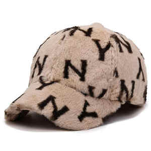 Double Side Wear Reversible Unisex Slouchy Oversized Acrylic Men's Women's <b>Winter</b> Warm Knitted Fur-Cap Hat Beanie - Product Image 3