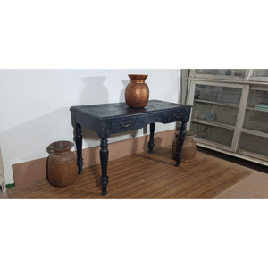 Đau khổ cổ đen rắn gỗ tếch Bảng điều khiển cho khách sạn căn hộ nhà Bar sử dụng repurposed đồ nội thất cổ điển cho nhà - Product Image 5