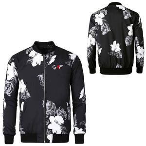 GAF invierno moda Casual espesar cálido algodón bombardero chaqueta delgada ropa desgaste para hombre bombardero personalizado Logo chaqueta - Product Image 1