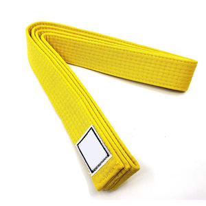 Ceinture de karaté et de taekwondo professionnelle de haute qualité 100% coton, couleur et taille personnalisables, livraison rapide 2023 - Product Image 4
