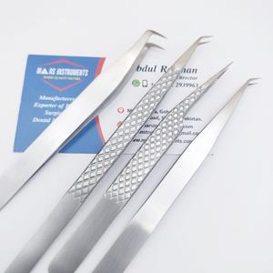 Pince à épiler volume pointe fibre 45 DEGREE HHD Volume Nano Fiber Tip Extensions de cils durables Pince à épiler - Product Image 6