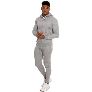 Survêtements à fermeture éclair pour hommes personnalisés 100% polyester couleurs régulières manches longues avec votre propre logo pour la saison d'hiver des hommes - Product Image 1