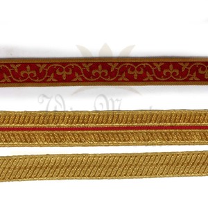 Ceremonial Gold Braided Lace Trims and <b>Ribbons</b> Ceremonial Uniform | Factory Made Braids Laces and <b>Ribbons</b> for CeremonialUniforms - Product Image 3