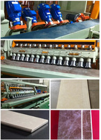 Machine automatique de polissage de chanfrein et de bord de meulage de carreaux de céramique pour la machine de polissage de marbre de granit de marbre