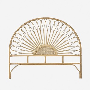 หัวเตียงหวายทรงโค้งสไตล์เวียดนามสำหรับเตียงติดผนังเฟอร์นิเจอร์บ้านสำหรับห้องนอน - Product Image 3