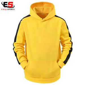 Sweats à capuche décontractés sport à rayures pour hommes couleur unie Hip Hop Streetwear Sweat à capuche polaire pour l'hiver Charme à la mode - Product Image 4