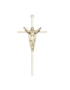 Tenture murale ANTIQUE de jésus avec croix fournitures d'église cuivworld inde - Product Image 1