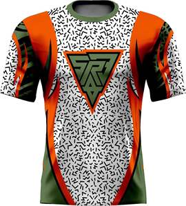CUSTOMIZES CORHOLE JERSEYS WITH FULL SUBLIMATED WITH <b>3</b>/<b>4</b> AND ALSO O NECK STYLE - Product Image 1