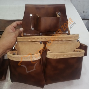 2024 <b>Leather</b> Belt Pouch and <b>Tool</b> Belt Bag Carpenter Bag - Product Image 4