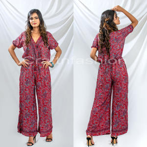 Combinaison style bohème pour femme, nouveauté, barboteuse, à la mode, vente en gros - Product Image 1