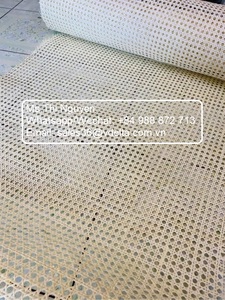 Malla de caña de fibra de ratán-Ratán blanqueado-Plástico de ratán de Vietnam // Sra. Jessi - Product Image 3