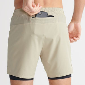 Wholesale Price Latest Design OEM Service Compression <b>Men</b> Regular Fit <b>Shorts</b> <b>With</b> New Back <b>Pocket</b> Design - Product Image 3