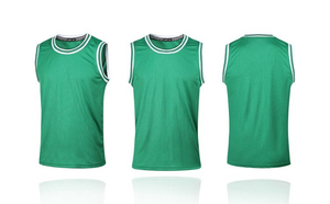 เสื้อบาสเก็ตบอลแบบซับลิเมชั่นสั่งทำพิเศษ ผลิตในปากีสถาน สำหรับทุกเพศทุกวัย ไซส์ใหญ่ ป้องกันแบคทีเรีย แห้งเร็ว ระบายอากาศได้ดี ผ้าโพลีเอสเตอร์ 100% สำหรับการฝึกซ้อม - Product Image 3