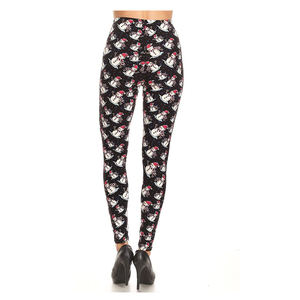 Leggings deportivos de alta calidad para mujer Diseño sublimado de mezcla de poliéster poliamida elastano Premium - Product Image 6