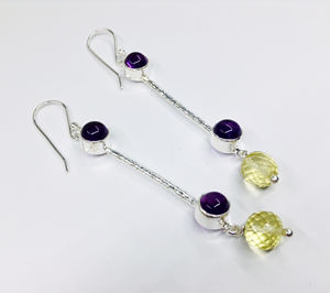 Argent Sterling 925 Sur Mesure Fournisseur Grossiste À La Main Unisexe Femme Faible QUANTITÉ MINIMALE DE COMMANDE Pas Cher Unique Élégante Boucle D'oreille en pierre Naturelle - Product Image 4