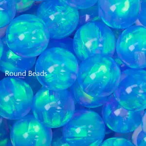 Jelly Opal Round Beads