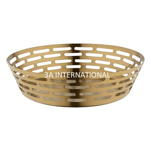 Traiteur Bol En Métal De Luxe Élégant Logo Conception Personnalisée Salade Ou Fruits Bol Isolé Bol Décoratif À La Main - Product Image 6