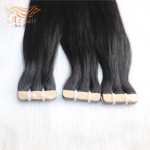 Bande alignée sur les cuticules vierges 100% dans les extensions de cheveux couleur naturelle pleine longueur 8-32 pouces Remy Grade cheveux crus vietnamiens - Product Image 4