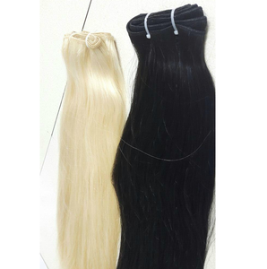 2022 nueva moda 28 pulgadas Super doble trama cabello humano virgen vietnamita Remy cabello trenzado estilo Natural trenzas de doble dibujado - Product Image 1