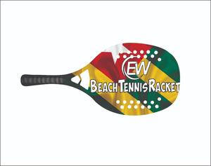 Raquettes de tennis de plage, face de 20 mm, poids de 320-340 g, longueur de 50 cm, poignée en fibre de carbone, filet en fibre de verre - Product Image 5