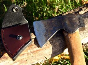 Funda de piel con funda de hacha personalizada - Product Image 3