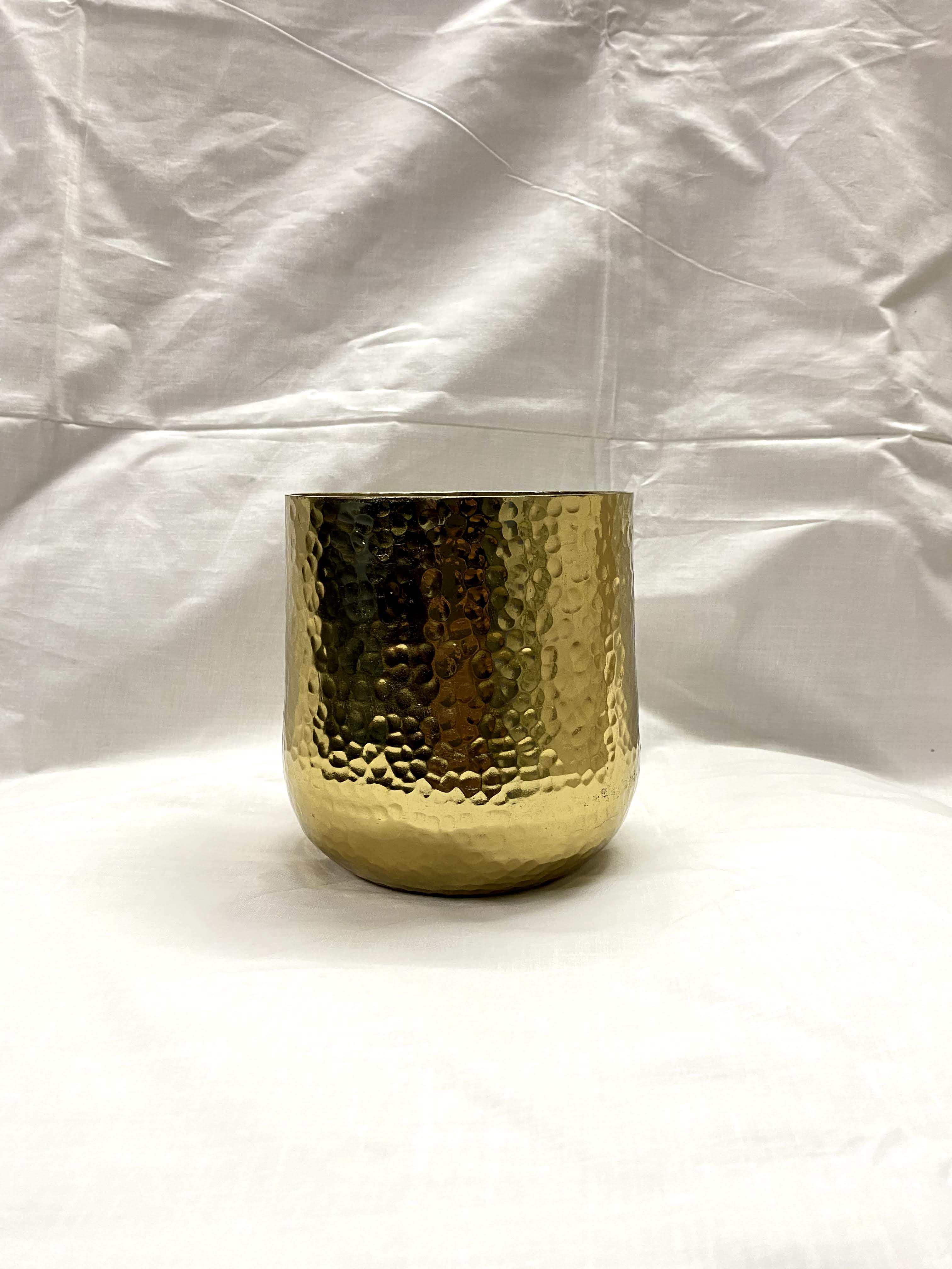 Hammered Gold Plated