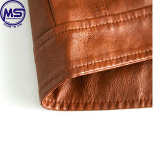 Best Quality <b>Men's</b> Winter Sheep Leather <b>Jacket</b> From Pakistan <b>Casual</b> Style with Zipper Closure Plus Size Breathable Feature - Product Image 6