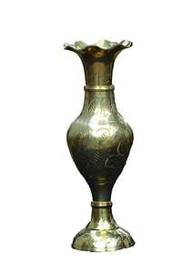 Jarrón de Flores de Metal Antiguo, Diseño Vintage Decorativo, Jarrón de Flores de Metal Clásico, Regalo, Proveedores de Jarrones de Flores de Metal en India - Product Image 4