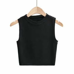 Débardeur court pour femme, sous-vêtement, haut court à bretelles, lingerie sexy, camisole de sport avec rembourrage amovible - Product Image 5