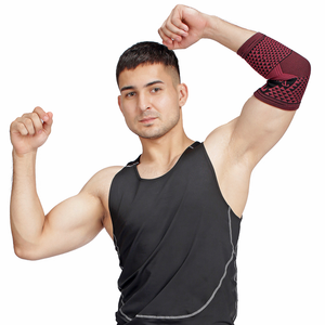 Vente en gros de la nouvelle mode dernière tendance support de compression de fitness magnétique manchon de coude matériau en polyester respirant - Product Image 2