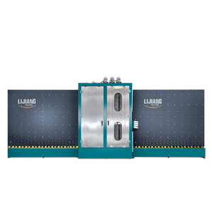 Máquina automática de lavado Vertical de vidrio para aislar vidrio hueco doble acristalamiento - Product Image 1