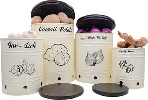 Aluminium Casted Metal <b>Kitchen</b> <b>Storage</b> Multi Purpose Ginger Serving Jars - Product Image 5