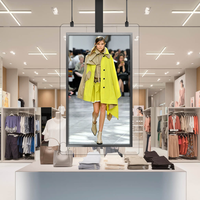 Écran tactile transparent Panneau LED 43 pouces pour magasin de détail Centre commercial Orientation Éducation Intérieur Plafond Haute luminosité