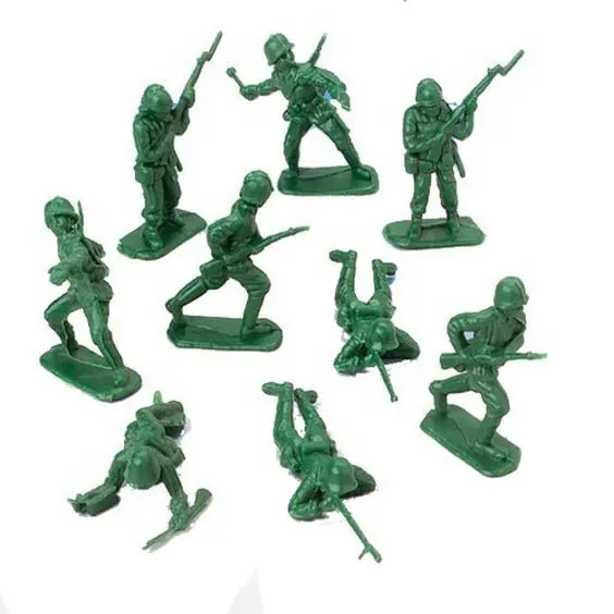 custom game miniatures figurines board game pvc figure running man miniature figure