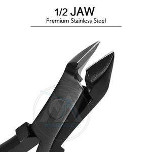 Cortador de uñas encarnadas de acero profesional, las mejores pinzas para cutículas, cortaúñas, dedos de los pies, belleza, manicura de uñas, arte Personal - Product Image 2