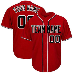 OEM Tùy Chỉnh Thăng Hoa Bóng Chày Đồng Phục Áo Sơ Mi Trắng <span class=keywords><strong>Jays</strong></span> Đội Bóng Chày Jersey - Product Image 6