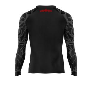 Jiujitsu BJJ <b>Rash</b> <b>Guard</b> Custom OEM Rashguards for <b>Men</b> Women Unisex MMA Martial Arts Wear (Spandex/Polyester) - Product Image 2
