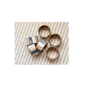 Anneau porte-serviettes rond de serviette, 10 pièces de haute qualité, incrustation d'os, taille personnalisée, meilleur incrustation d'os, anneau de serviette - Product Image 5