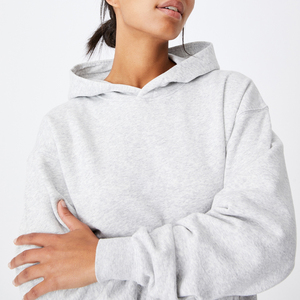 Último estilo OEM para mujer, sudaderas con capucha personalizadas para damas, 100% algodón - Product Image 2